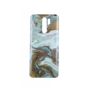 Силиконов калъф гръб Marble Glitter Xiaomi Redmi 9 - Design-5