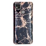 Силиконов калъф гръб Xiaomi Redmi 9C - черен rose-gold