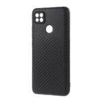 Силиконов калъф гръб Carbon Matt Xiaomi Redmi 9C - черен