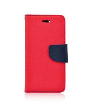 Кожен калъф тефтер / Fancy book / Xiaomi Redmi Note 10 Pro - червен