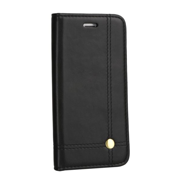 Кожен калъф тефтер / Prestige book / Xiaomi Redmi Note 10 Pro - черен