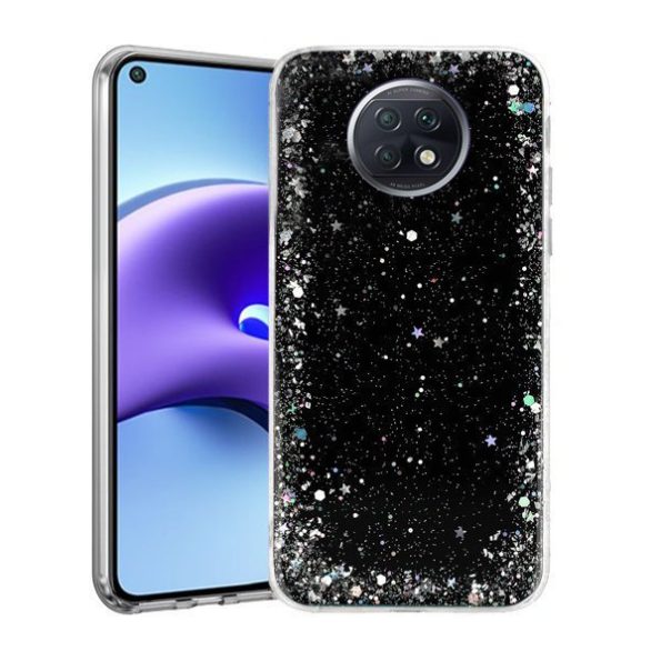 Силиконов калъф гръб Brilliant Case Xiaomi Redmi Note 9T - черен