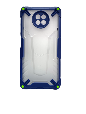 Хибриден калъф гръб Hybrid Case Xiaomi Redmi Note 9T - син