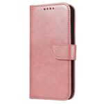 Кожен калъф тефтер / Magnet Case Elegant / Xiaomi Redmi Note 9T - розов