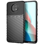 Силиконов калъф гръб Thunder Case Xiaomi Redmi Note 9T - черен