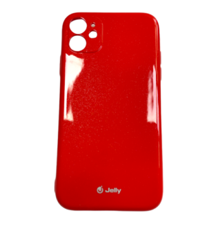 Силиконов калъф гръб Jelly Case iPhone 11 - червен
