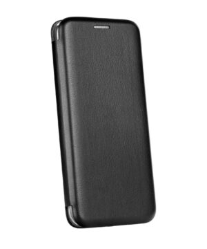 Кожен калъф тефтер / Elegance book / Samsung Galaxy S21 FE - черен