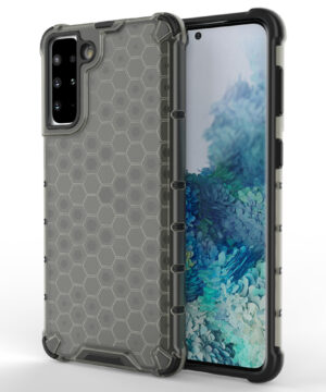 Хибриден калъф гръб Honeycomb Case Samsung Galaxy S21 Plus - черен