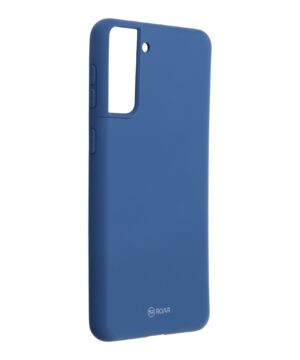 Силиконов калъф гръб Roar All Day Colorful Jelly Case Samsung Galaxy S21 Plus - син