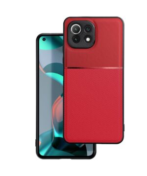 Силиконов калъф гръб Noble Case Xiaomi Mi 11 Lite - червен