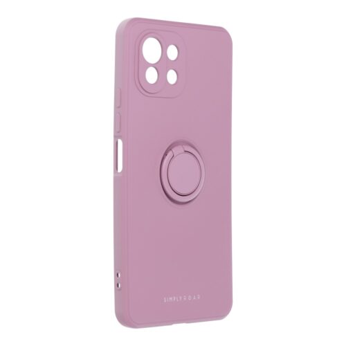 Силиконов калъф гръб Roar Amber Case Xiaomi Mi 11 Lite - лилав