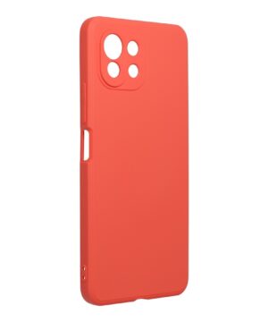 Силиконов калъф гръб Silicone Lite Case Xiaomi Mi 11 Lite - корал