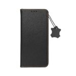 Кожен калъф тефтер / Smart Pro book / Xiaomi Redmi 9A - черен