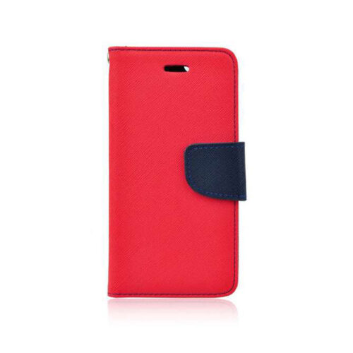 Кожен калъф тефтер / Fancy book / Xiaomi Redmi Note 7 - червен
