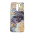 Силиконов калъф гръб Marble Glitter Xiaomi Redmi 9 - Design-3