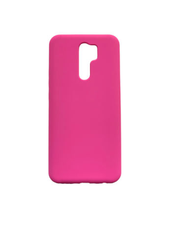 Силиконов калъф гръб Vennus Silicone Lite Case Xiaomi Redmi 9 - фуксия