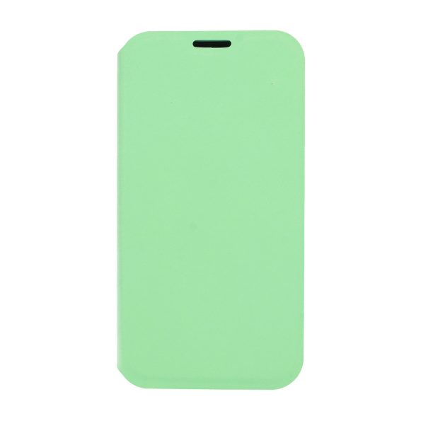 Кожен калъф тефтер / Vennus lite case / Xiaomi Redmi 9C - мента