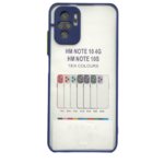 Силиконов калъф гръб Milky Case Xiaomi Redmi Note 10 - син