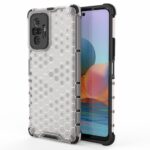 Хибриден калъф гръб Honeycomb Case Xiaomi Redmi Note 10 Pro - прозрачен