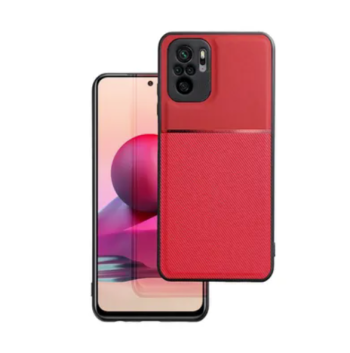 Силиконов калъф гръб Noble Case Xiaomi Redmi Note 10 Pro - червен