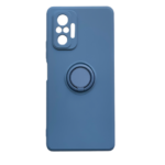 Силиконов калъф гръб Ring Case Xiaomi Redmi Note 10 Pro - син