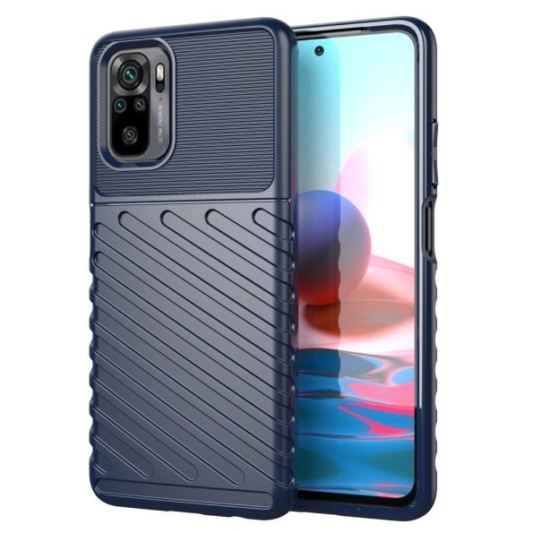Силиконов калъф гръб Thunder Case Xiaomi Redmi Note 10 - син