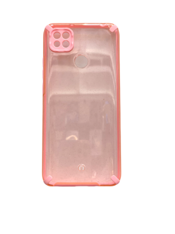 Силиконов калъф гръб Armor Glitter Case Xiaomi Redmi 9C - розов