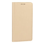 Кожен калъф тефтер / smart book magnet / Xiaomi Redmi 9C - златен