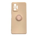 Силиконов калъф гръб Ring Case Xiaomi Redmi Note 10 Pro - розов