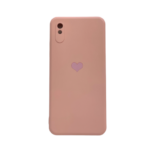 Силиконов калъф гръб Heart Case Xiaomi Redmi 9A - розов