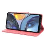 motorola-moto-g22-moto-e32-book-type-rozov-s-cvetq-i-peperudi