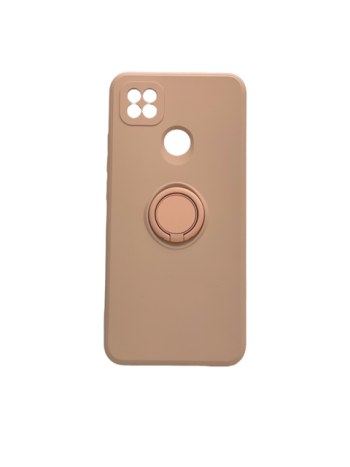 Силиконов калъф гръб Ring Case Xiaomi Redmi 9C - розов