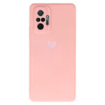 Силиконов калъф гръб Heart Case Xiaomi Redmi Note 10 Pro - розов