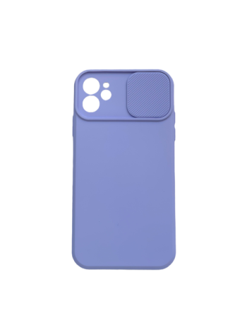 Силиконов калъф гръб Camshield Soft Case iPhone 11 - светло лилав