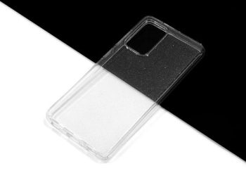 Силиконов калъф гръб Glitter Case Xiaomi Redmi Note 10 - прозрачен