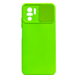 Силиконов калъф гръб Camshield Soft Case Xiaomi Redmi Note 10 - лайм