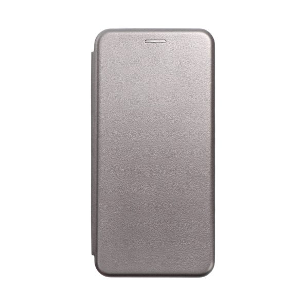 Кожен калъф тефтер / Elegance book / Xiaomi Redmi 9T - сив