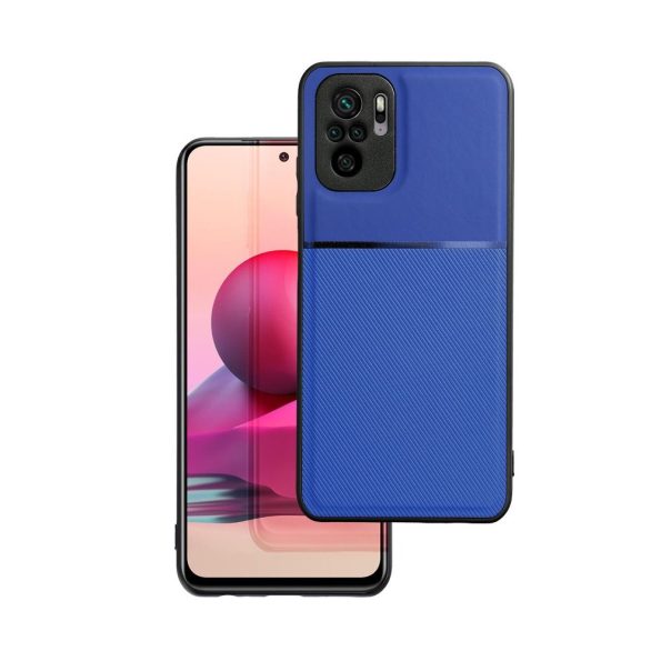 Силиконов калъф гръб Noble Case Xiaomi Redmi Note 10 Pro - син