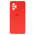 Силиконов калъф гръб Heart Case Xiaomi Redmi Note 10 Pro - червен