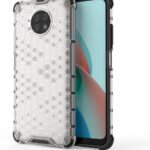 Хибриден калъф гръб Honeycomb Case Xiaomi Redmi Note 9T - прозрачен