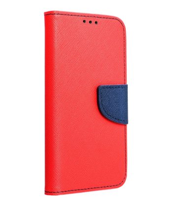 Кожен калъф тефтер / Fancy book / Huawei P30 Lite - червен