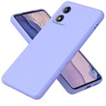 Силиконов калъф гръб Silicone Lite Case Motorola Moto E13 - лилав