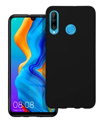 Силиконов калъф гръб TT Silicone Lite Case Huawei P30 Lite - черен