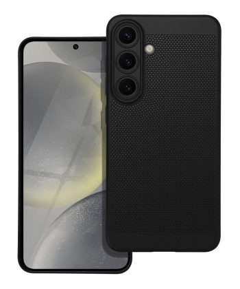 Пластик калъф гръб Breezy Case Samsung Galaxy S24 - черен