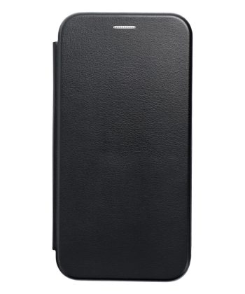 Кожен калъф тефтер / Elegance book / Samsung Galaxy S24 - черен