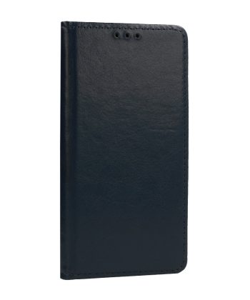 Кожен калъф тефтер / Book Special Case / Samsung Galaxy S24 - син