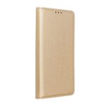 Кожен калъф тефтер / smart book magnet / Motorola Moto G100 / Motorola Edge S - златен