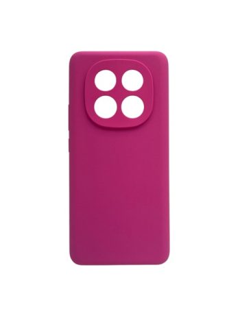 Силиконов калъф гръб Silicone Lite 2mm Case Xiaomi Redmi Note 14 Pro Plus - цикламен