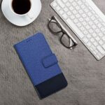 Кожен калъф тефтер / Gomma book / Xiaomi Redmi Note 14 Pro / Pro Plus - син